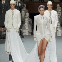 Thom Browne couture: Fade to Gray in Palais Garnier