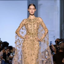 Elie Saab: Regal glamour in the Louvre